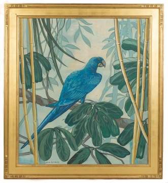 Jane Peterson (American, 1876-1965) "Parrot"