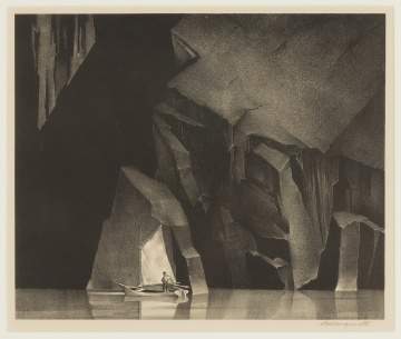 Stow Wengenroth (American, 1906-1978) "Apheliou"