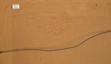 Stow Wengenroth (American, 1906-1978) "Church Interior"