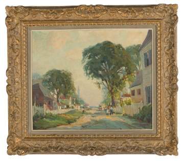 Paul Strisik (American 1918-1998) Rockport