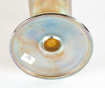 L.C. Tiffany Favrile Iridescent Vase