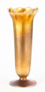 L.C. Tiffany Favrile Iridescent Vase