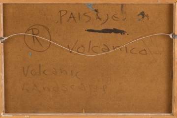 Leonardo Nierman (American, b. 1932) Volcanic Landscape