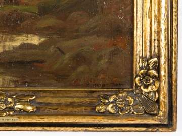 William Merritt Post (American, 1856-1935) Autumn Landscape