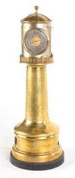 A French Industrial Animated Lighthouse Clock