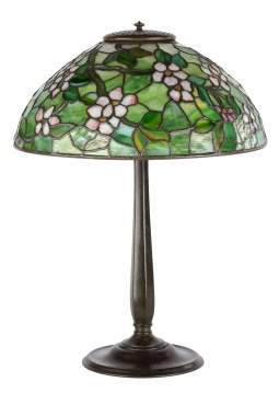 Tiffany Studios, NY 'Apple Blossom' Table Lamp