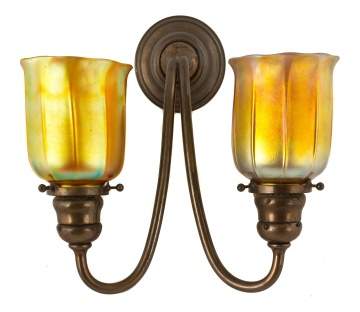 Tiffany Studios, NY Wall Sconce