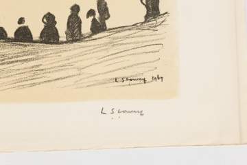 Lawrence Stephen Lowry (British, 1887-1976) "Sunday Afternoon"