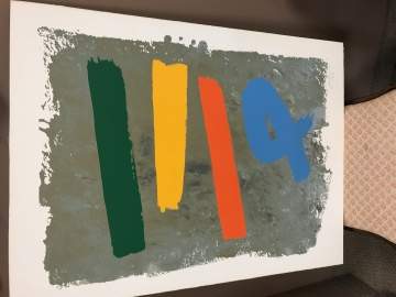 Jack Bush (Canadian, 1909-1977) Lithograph