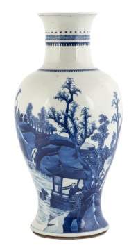 Chinese Blue and White Porcelain Vase