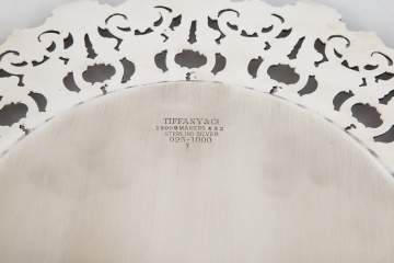 Tiffany Makers Sterling Silver Round Tray