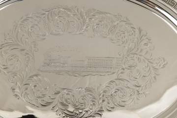 Tiffany Makers Sterling Silver Tray