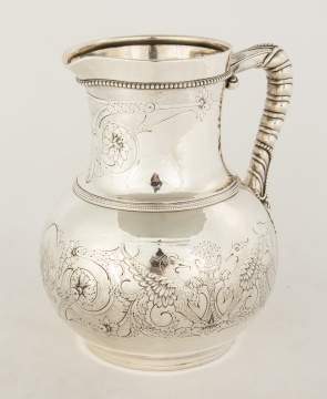 Tiffany Makers Sterling Silver Water Pitcher