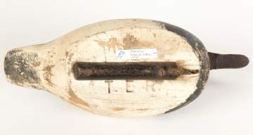 Carved and Painted Duck Decoy