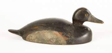 Carved and Painted Duck Decoy