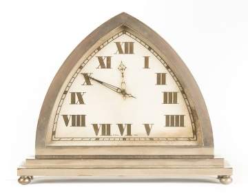 Swiss Art Deco Desk Clock