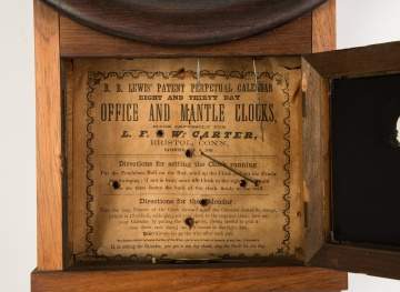 L.F.W. Carter Perpetual Calendar Wall Clock