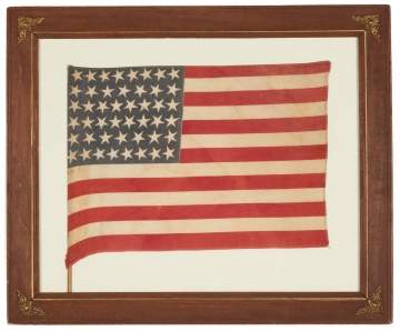 Circa 1905 "Oklahoma" 46 Stars Flag