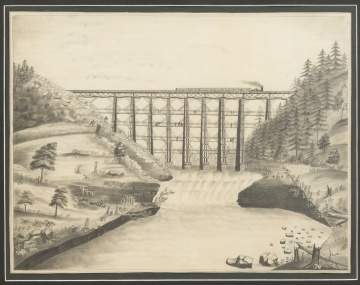 Two 19th Century Pencils on Paper