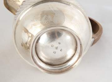 George III Silver Coffee and Stand