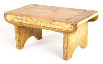 Early Painted Stool