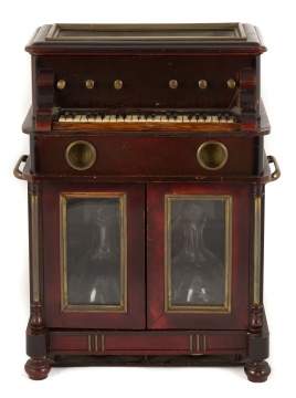 Unusual German Music Box Decanter