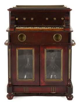 Unusual German Music Box Decanter