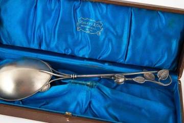 Whiting Sterling Serving Spoon