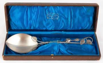 Whiting Sterling Serving Spoon