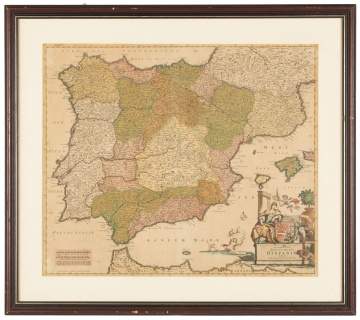 Early Map of Hispania