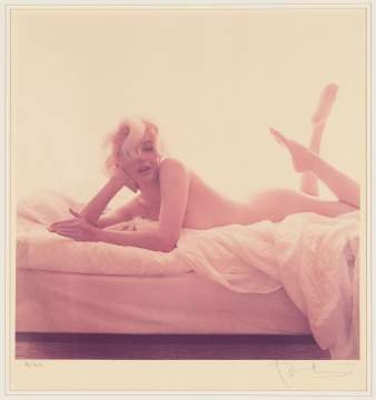 Photograph of Marilyn Monroe by Bert Stern