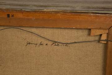 George Renouard (American, 1884-1954) Oil on Canvas