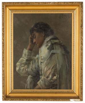 Albert L. Smith (Late 19th century) Portrait of Lady