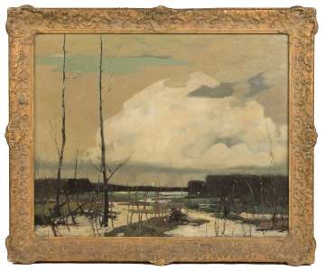 Roy M. Mason (American, 1886-1972) Marsh Scene