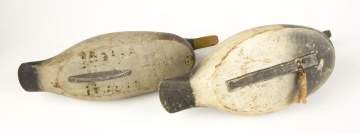 Two Carved and Painted Pratt Duck Decoys