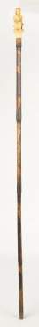 19th Century Carved Bone Handled Cane