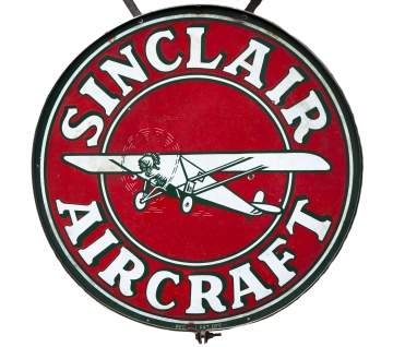 Sinclair Aircraft Aviation Sign