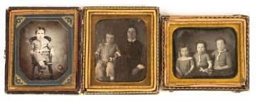 Three Daguerreotypes