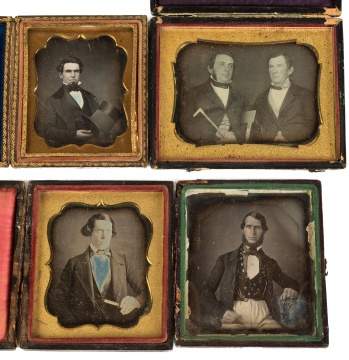 Four Daguerreotypes of Gentleman