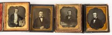 Four Daguerreotypes of Gentlemen
