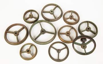 10 Tiffany Bronze Fitter Wheels
