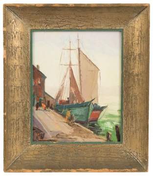 Nell Walker Warner (1891-1970)  Glouster Harbor