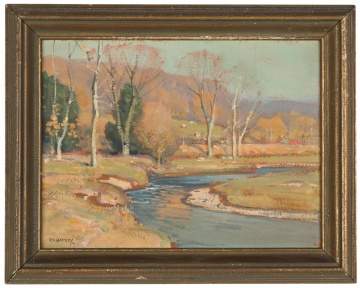 Frank A. Barney (American, 1862-1954) Landscape  Scene