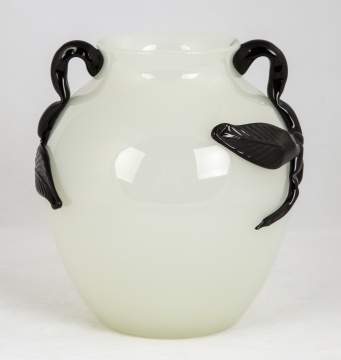 Steuben Alabaster Vase