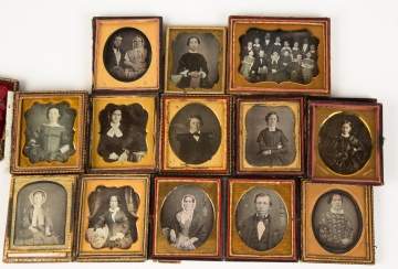 13 Various Daguerreotypes