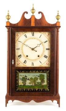 Eli Terry Pillar & Scroll Clock