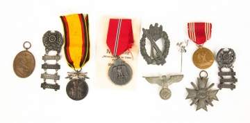 Various WWII Military Medals