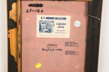 Aldro Thompson Hibbard (American, 1886-1972)   "Boathouse at Capri"