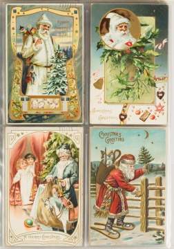 Vintage Santa Post Cards