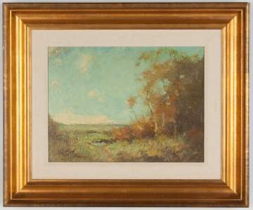 Fernando A. Carter (American, 1855-1931) Landscape, 1924